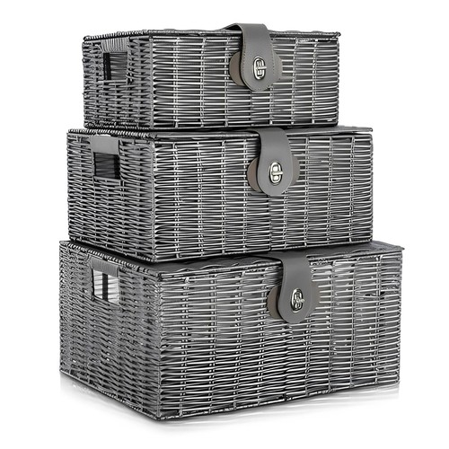 Set resin wicker woven - 3,