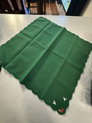 Holiday placemats napkins - holiday,