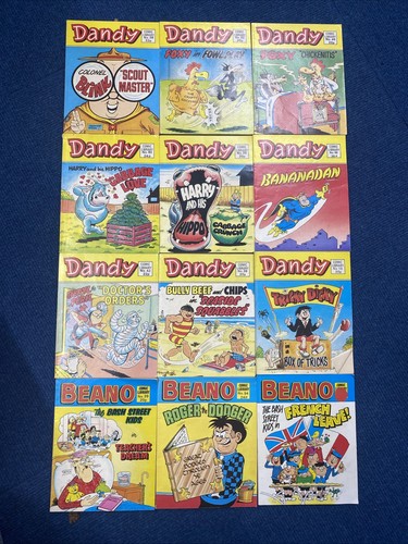 Vintage dandy beano comics - beano, x