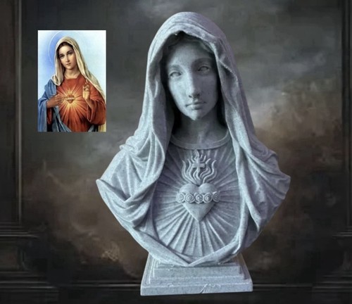 Virgin mary nazareth bust - virgin,