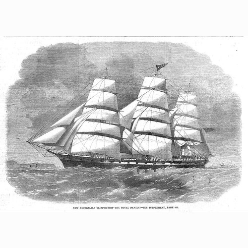 The australian clipper ship - clipper,