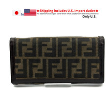 FENDI zucca wallet Canvas 2266