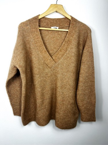 Ganni brown beige wool - brown, mohair