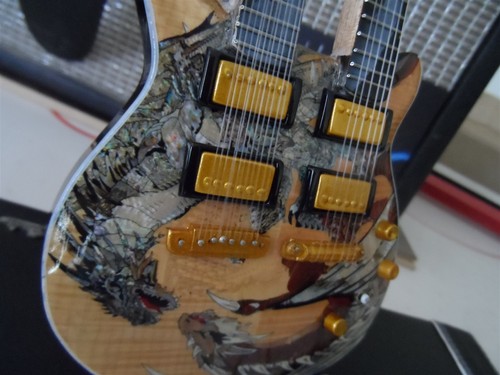 Santana prs yellow dragon - santana,