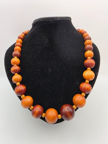 Chunky graduated wooden bead - graduated,