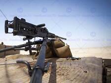 War Army Hardware Gun M2 50 Caliber Heavy Machine Shoot Bullet Print Bb3366A