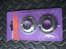 Wickes multi rail 25mm (1") deluxe sockets chrome plated W 530309 W (pack of 2)