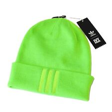 ADIDAS IVY PARK Beanie Hat Bright Neon Green Unisex Ribbed One Size NEW