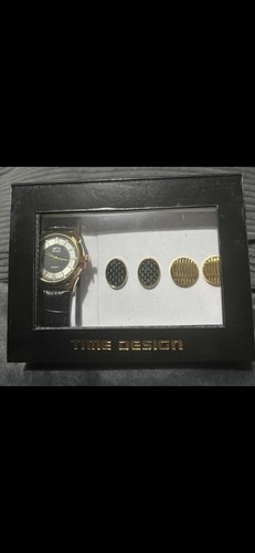 Time design mens watch and - watch,