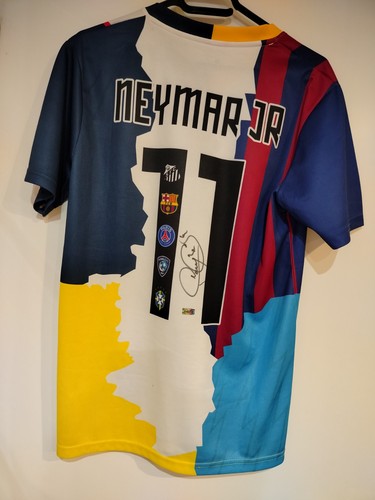 Neymar signed 11 custom - neymar,