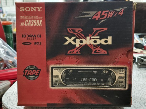 Sony xplod oldschool cassette - sony,