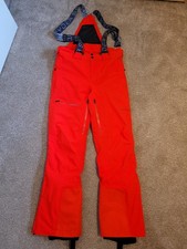 Spyder Men's Ski Outdoor Trousers Salopetts Red   Size M-R