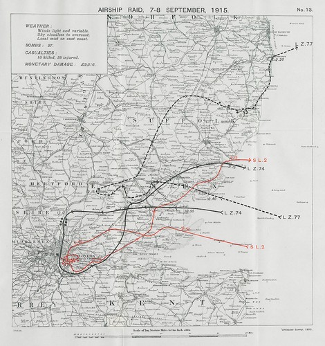 Ww1 german airship raid - german,