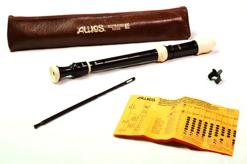 Aulos recorder descant 503b - aulos,