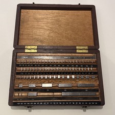 Kennedy Tools Steel Block Precision Guage Set Steel 3606 Grade 2 Vintage VAT Inc