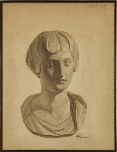 Large antique academic - large, bust