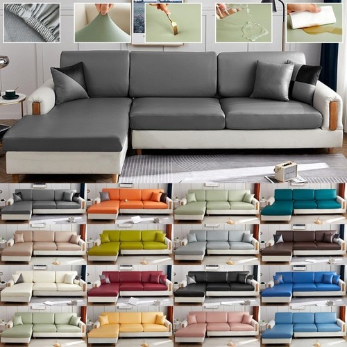 Leather sofa seat - sofa, cover