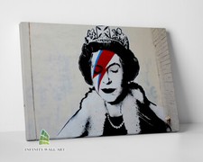 BANKSY QUEEN Ziggy Bowie