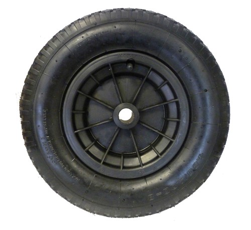 Black wheelbarrow - black, 16"