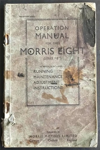 Morris eight series - morris, e