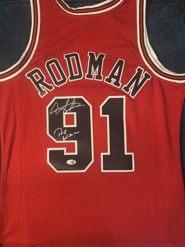 Dennis rodman signed chicago - rodman,