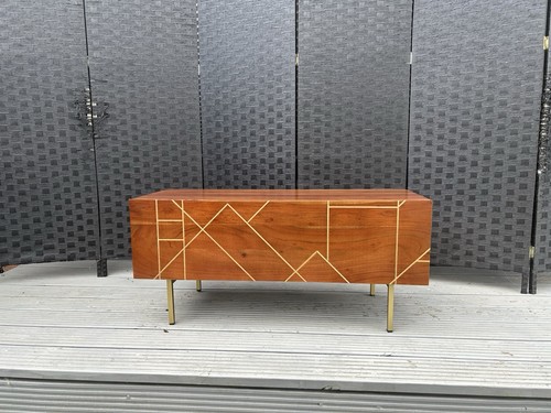 Swoon jai brown acacia brass - jai,