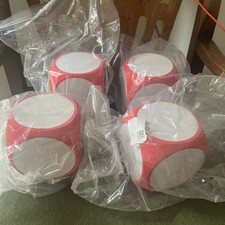 4 Inch Large Blank Dice DIY Making Write On Activity Dice x4