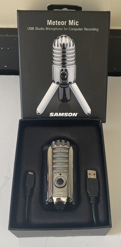 Samson meteor mic usb studio - samson,