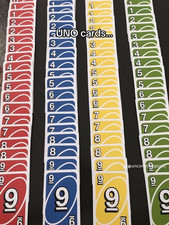 REPLACEMENT CARDS FOR UNO CARD GAME WILD SPARE CARDS EXTRA CARDS BIGGER HANDS