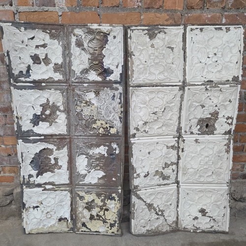 Vintage 1800 tin ceiling - vintage,