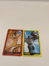 DC Arcade Coin Pusher Card Aquaman Series 4 Cyborg And Cheetah