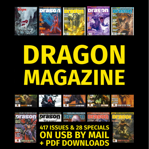 Dragon magazine 417 issues - magazine, &