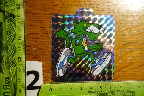 Old sticker sports shoes