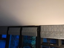 Laura Ashley Beaulieu Seaspray Mock Roman Blind  46" Wide