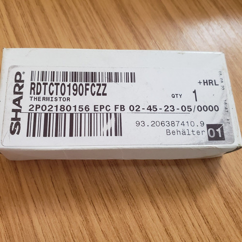Sharp thermistor rdtct0190fczz - sharp,