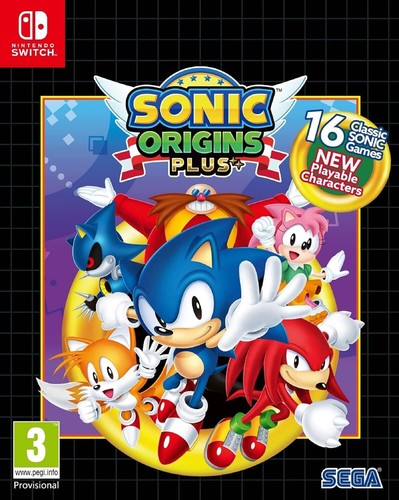 Sonic origins plus nintendo - sonic,