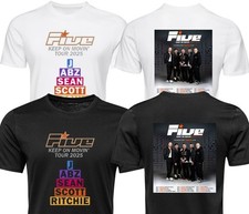 Five T Shirt Keep On Movin  Tour Concert  2025  Adult &  Kids Reunion Tee Top Uk
