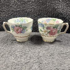 2 X Crown Staffordshire Rare