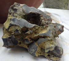 Natural weathered flint stone - natural,
