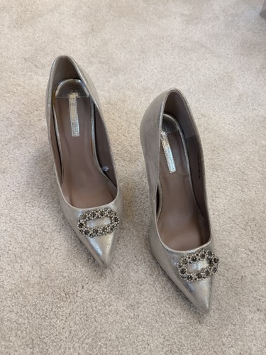 Ladies size wide - fit, silver