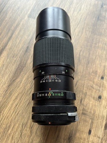 Vivitar 300mm telephoto - 5.6,