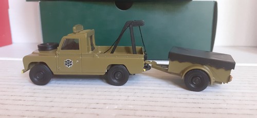 Corgi 07502 land rover - rover, winch