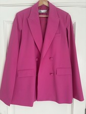 Zara Women's Pink Cape/Blazer
