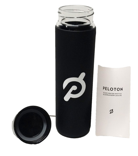 Peloton 16oz glass water - peloton,