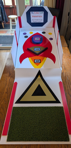 Crazy golf putting - , game
