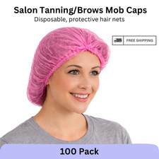 Vanity UK Mob Caps 100 Pink