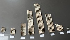 English Civil War  - The Battle Of Marston Moor Lead musket balls x10 per sale