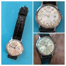 Vintage lucerne calendar watch - calendar,