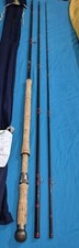 A GOOD USABLE HARDY GRAPHITE DELUXE SALMON FLY ROD 15FT 4IN RATED #10 LINES