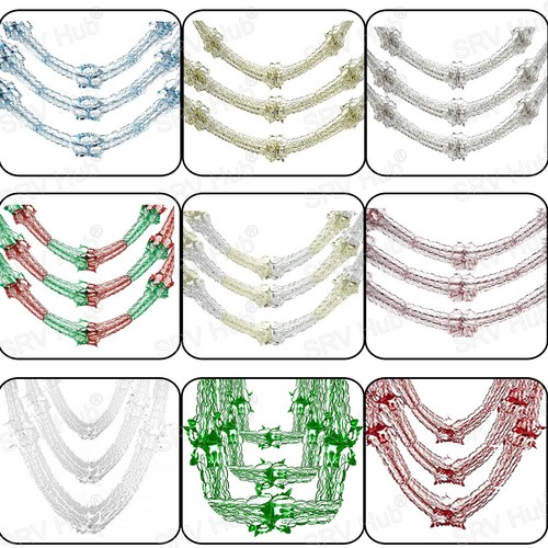 3pcs christmas ceiling - christmas,